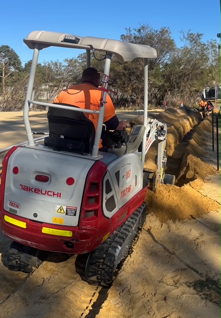 Excavating and trenching